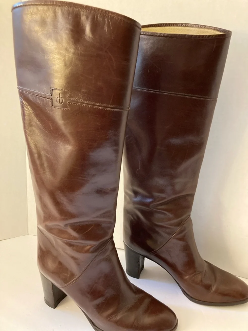 Classic Women's By Maxi 2452 women Tall Leather Riding Boots size 6